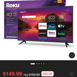 Roku TV 40”
