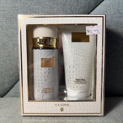 V.V. Love Eyad 3.4oz/100mL Fragrance Spray and 75mL Lotion Gift Set