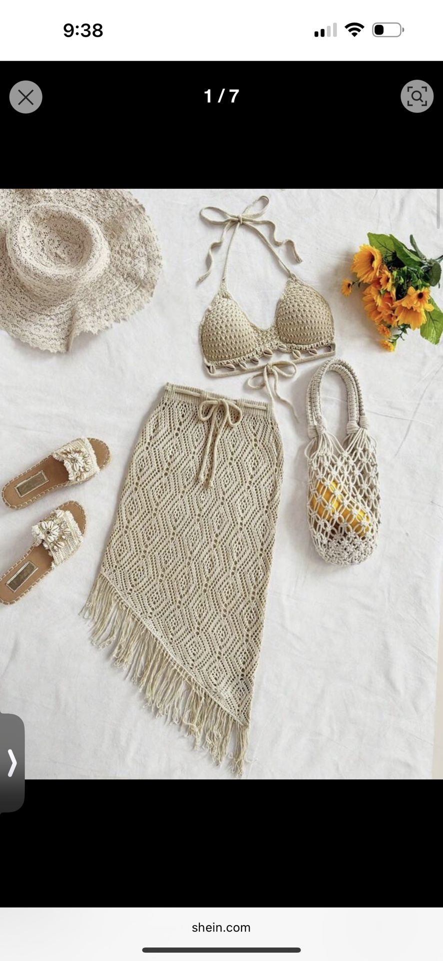 Cover Up Skirt Set
