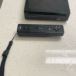 Nintendo Wii Black Console
