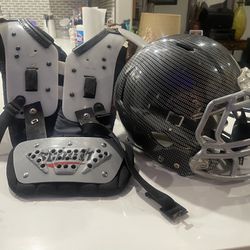 Helmet And Padding For Youth Football