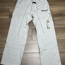 Essentials Light Oatmeal Sweatpants