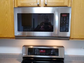 LG Over-the-Range Stainless Steel Microwave