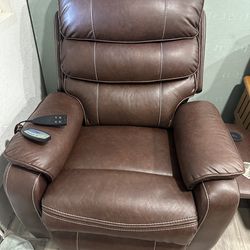 Power Recliner Leather