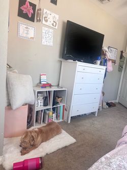 5 Drawer White dresser (Ikea)