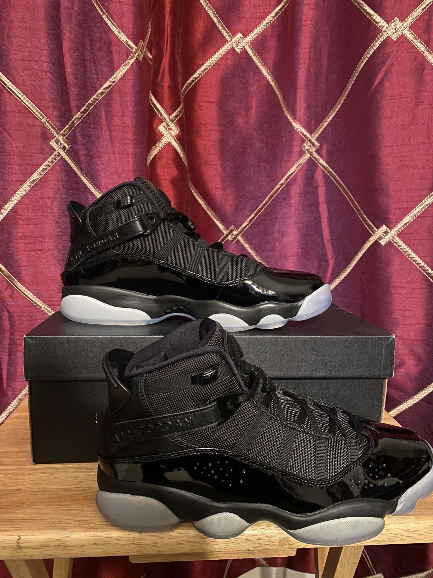 Nike Air Jordan 6 Rings Black Ice White Space Jam Concord