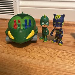 Pj Mask Gekko And Cat boy 