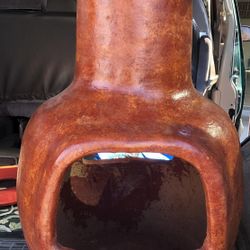 Clay Chimenea