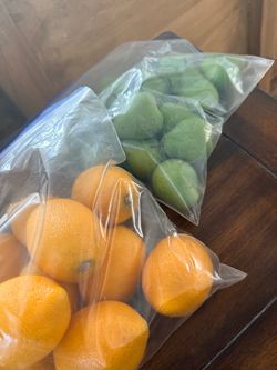 Fake fruit