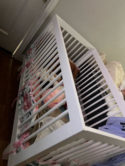 Target white crib