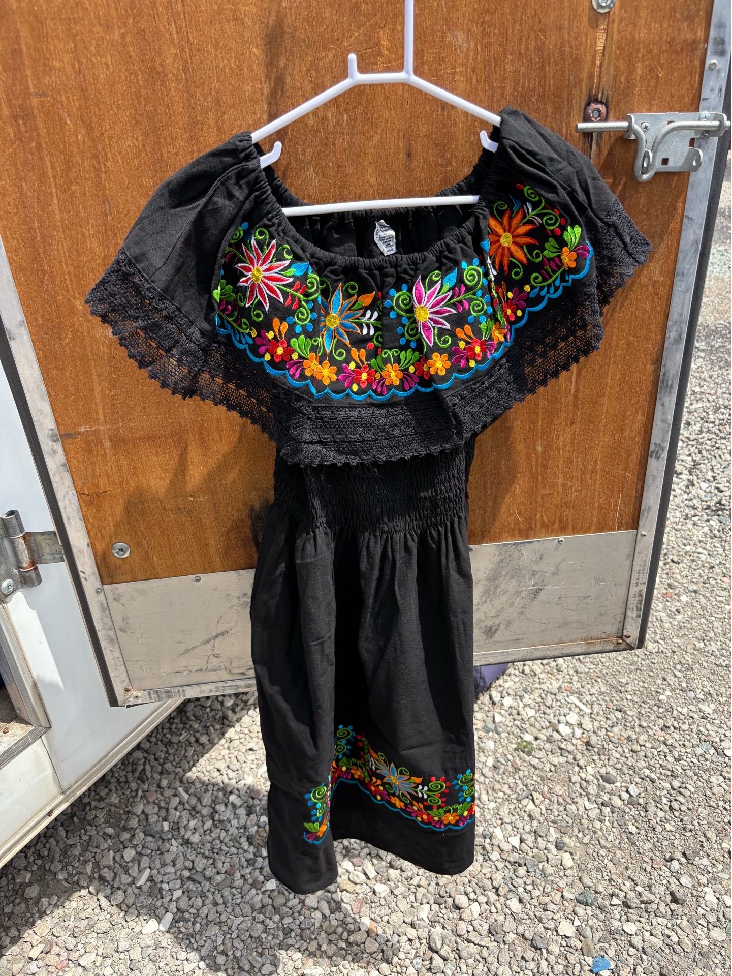 Mexican embroidered Dress