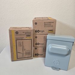 60 Amp 240-Volt Non-Fuse Metallic AC Disconnect