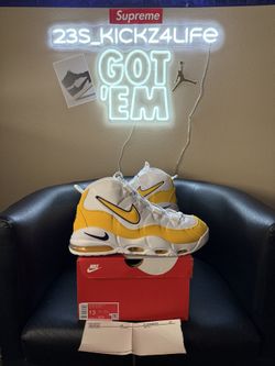 Brand new Nike Air Max Uptempo 95 Lakers size 13 with original box and receipt. 