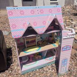 Free Ottoman And Kids Dollhouse