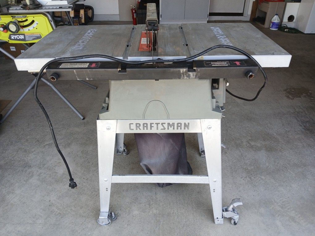 Craftsman 3hp Table Saw