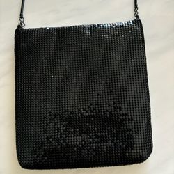 Vintage Black Metal Mesh Purse