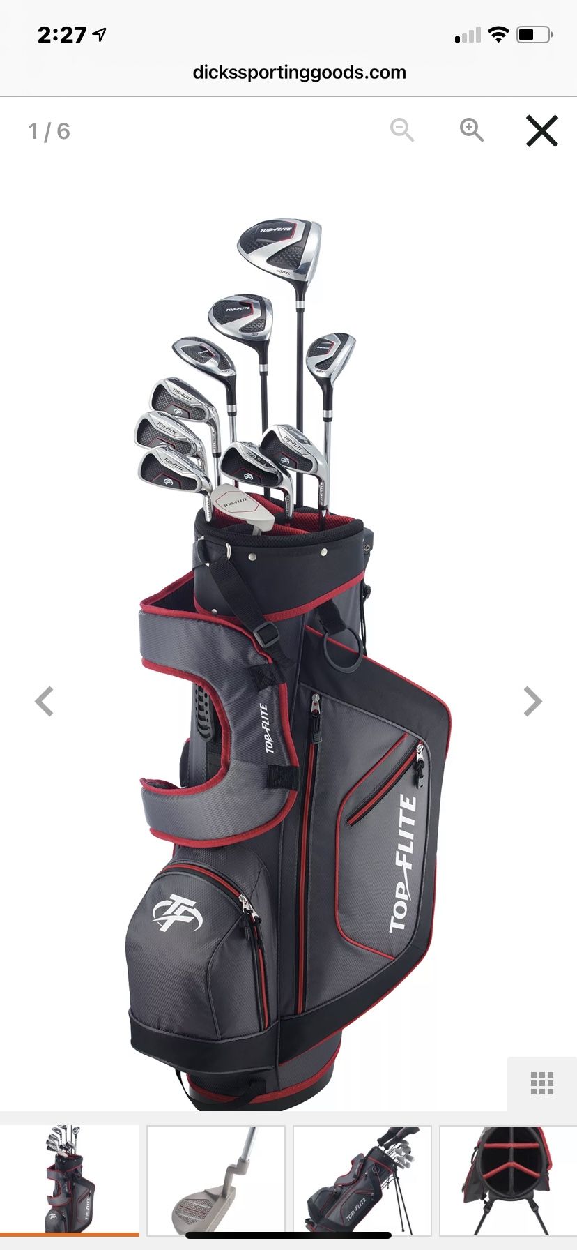 TopFlite XL Golf clubs