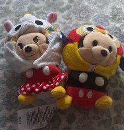 Minnie & Mickey plush