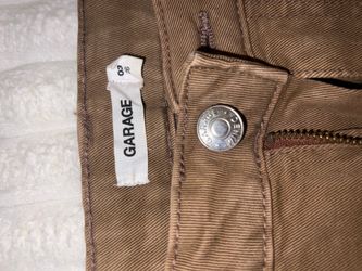 Garage Brown Flare Pants size 3