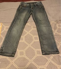 Light blue straight jeans [CASH ONLY]