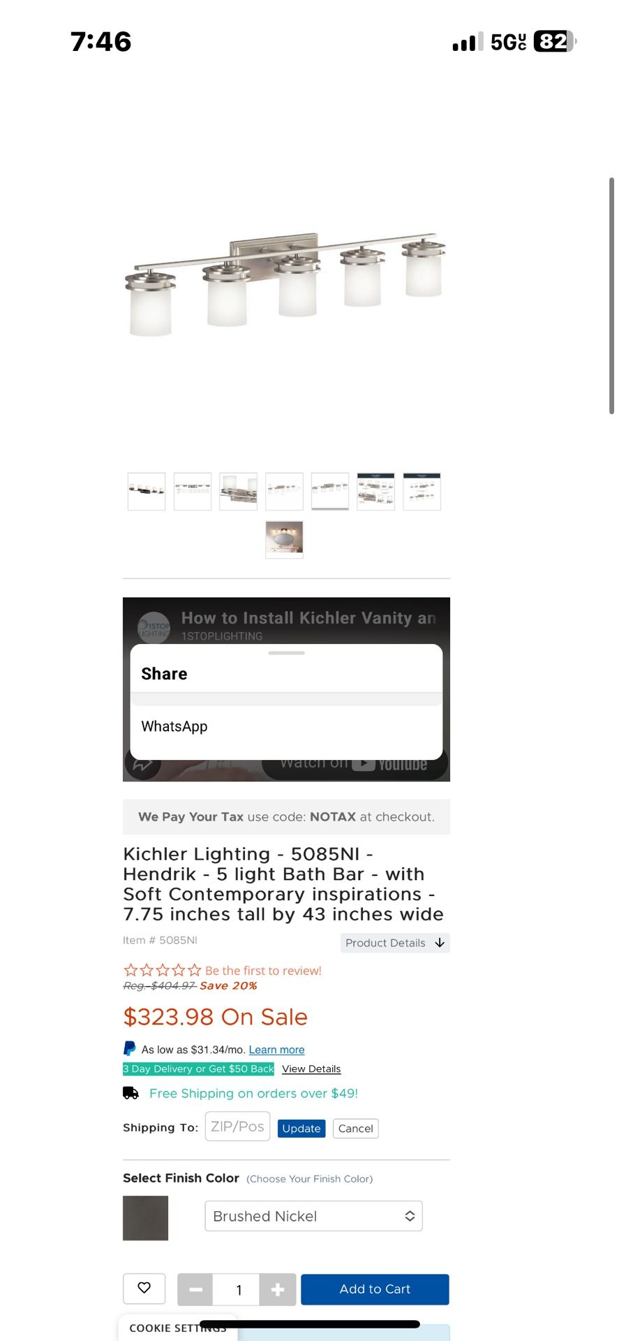 Lighting For Bathroom