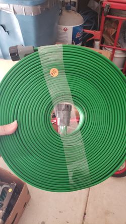Sprinkler and soak hose 2 in 1