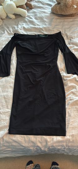 Lauren Ralph Lauren Size 4 Black Dress