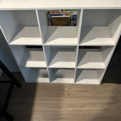 Cube Organizer And 6 Bins