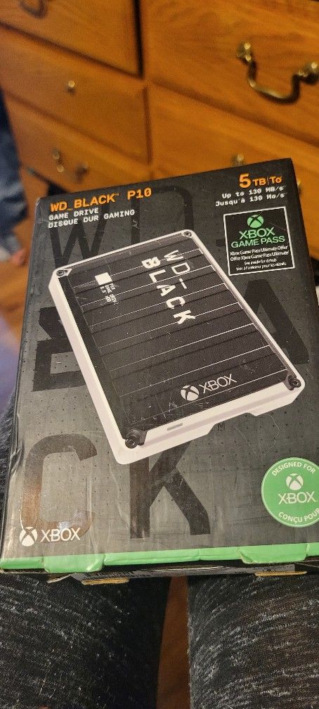 Xbox WD- Black P10  5TB