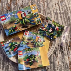 Lego Rainforest Animals 31031 Bonus