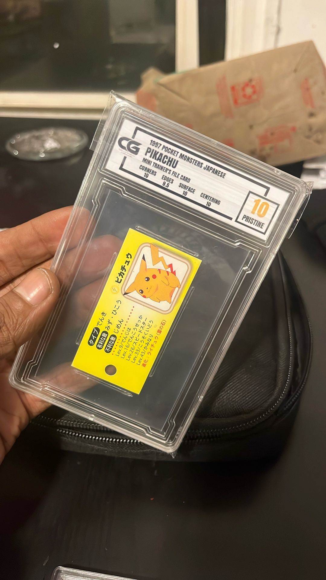 1997 Pocket Monsters Pikachu Mini Trainer File
