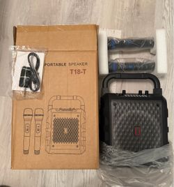 Karaoke Machine with 2 speakers