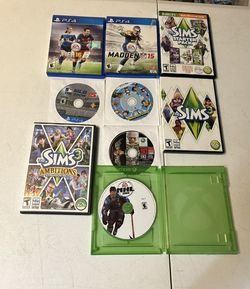 UNTESTED PlayStation 4, PC, Wii U and 360 games lot of 9