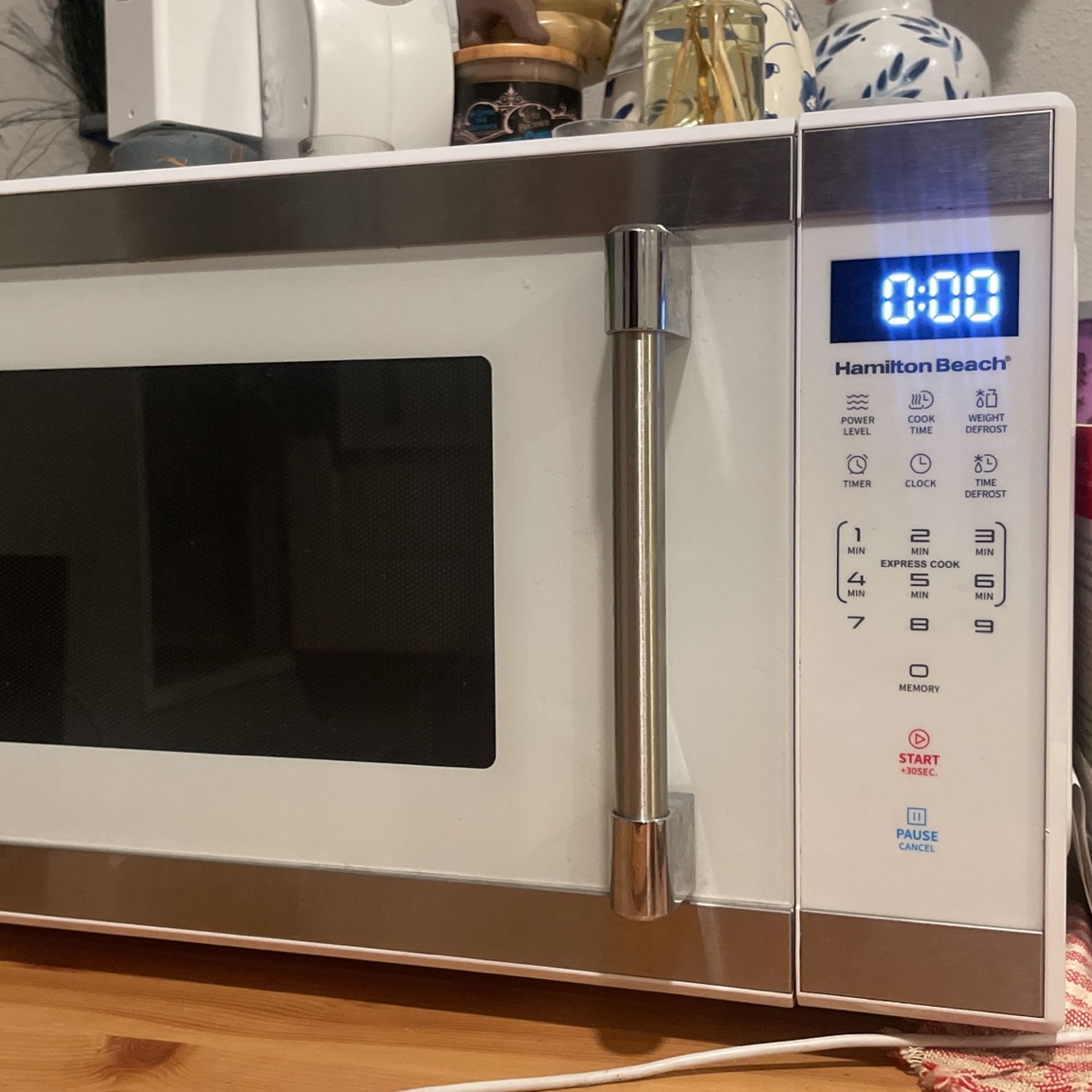 Hamilton Beach Stainless Steel Microwave