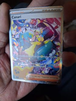 2026 Pokémon TCG Trainer Card - Canari 291/217 - Special Art Illustration Rare (Ascended Heroes) Holofoil Pristine NM/M