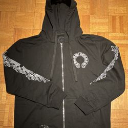 Chrome Heart Zip up Hoodie