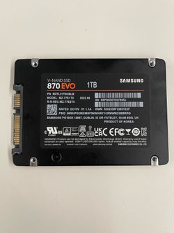 1TB - SSD Hard Drive