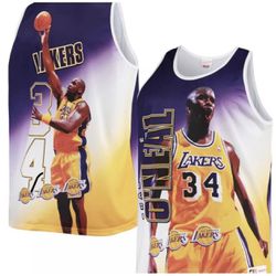 Mitchell & Ness Los Angeles Lakers Shaquille O’Neal Men’s Jersey XLT & 2XLT