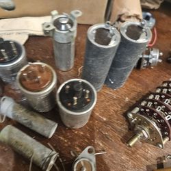 Vintage Electric Components,  New From The 50's And 60's