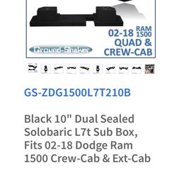 2002-18 Dodge Ram 10” box