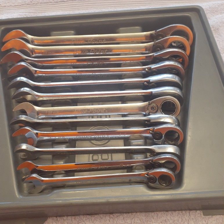 Blue Point Ratcheting Wrench Set for Sale in Puyallup, WA OfferUp