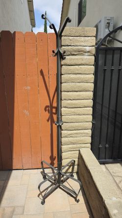 Coat And Hat Rack Or Coat Hanger 