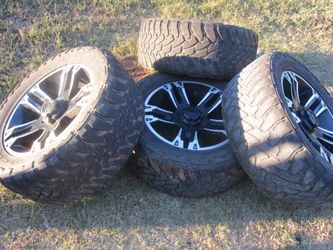 Set of 4 Ultra Motorsports 20" Rims with Toyo Open Country M/T Tires – $1,000 OBO