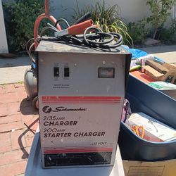 Battery Charger,  Shop Vacuum. Bike , And Air Compressor 
