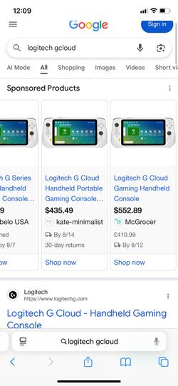 Logitech gcloud