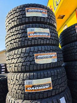 265 70 16 Arroyo Tires Con 50,000 millas de Garantía