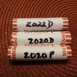 BU BANK ROLLED PENNIES