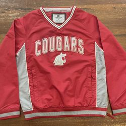 WSU Youth Baseball Windbreaker Size M