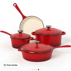 Cast Iron Cookware Set 