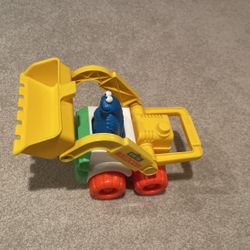 Cookie Monster Bulldozer By Playskool